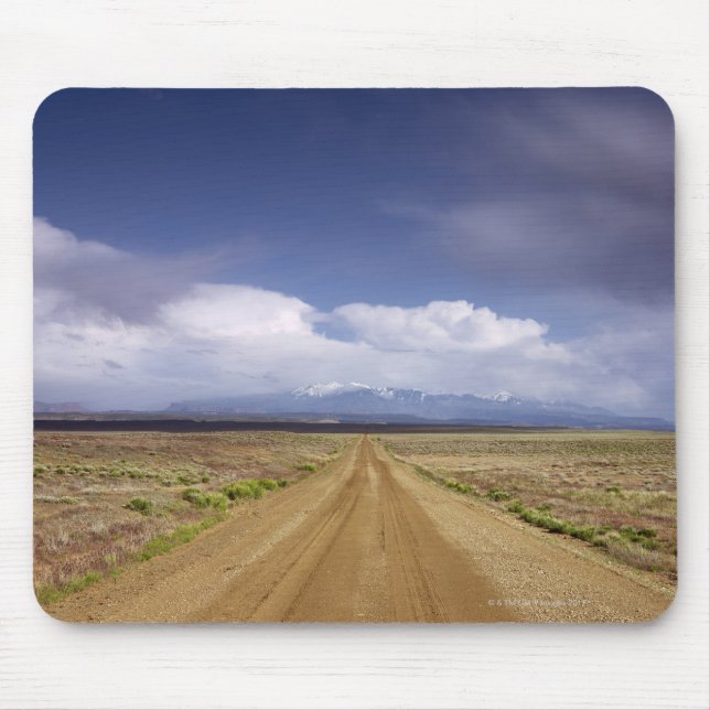 USA, Utah, Schotterwegüberfahrtlandschaft Mousepad (Vorne)