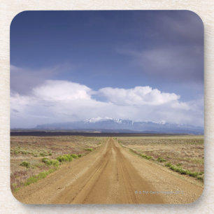 USA, Utah, Schotterwegüberfahrtlandschaft Untersetzer