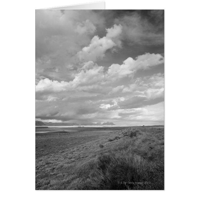 USA, Utah, Wolken über Landschaft (Vorne)