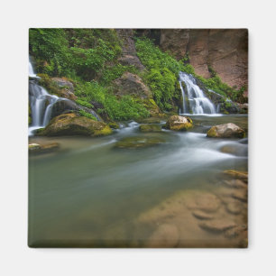 USA, Utah, Zion National Park. Die Jungfrau Magnet
