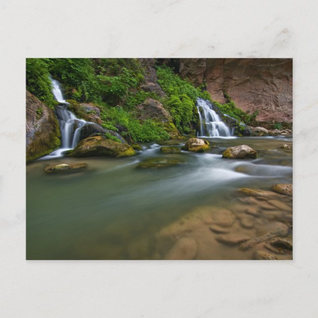 USA, Utah, Zion National Park. Die Jungfrau Postkarte (Vorderseite)