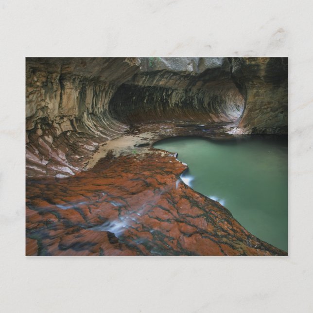 USA, Utah, Zion National Park. Landschaftlich ab 3 Postkarte (Vorderseite)