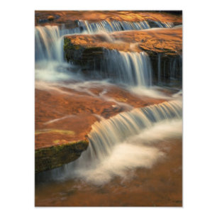USA, Utah, Zion National Park. Landschaftlich aus Fotodruck