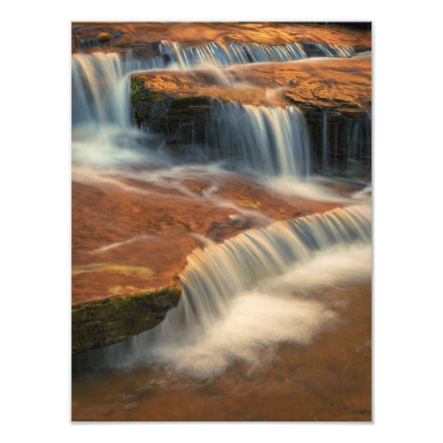 USA, Utah, Zion National Park. Landschaftlich Fotodruck (Vorne)
