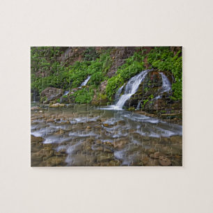 USA, Utah, Zion-Nationalpark. Big Springs in Puzzle
