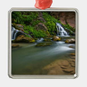 USA, Utah, Zion-Nationalpark. Der Virgin Silbernes Ornament