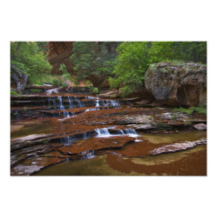 USA, Utah, Zion-Nationalpark. Landschaftlich von 4 Fotodruck