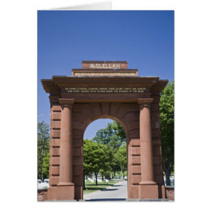 USA, VA, Arlington. McClellan-Tor bei Arlington