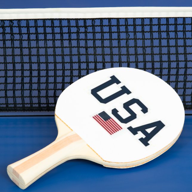 USA varsity letters American Flag Gym Sports  Tischtennis Schläger (InSitu)