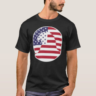 USA Vereinigte Staaten Bald Adler American Nationa T-Shirt
