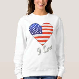 USA - Vereinigter Staat Amerika Sweatshirt