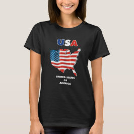 USA - Vereinigter Staat Amerika T-Shirt