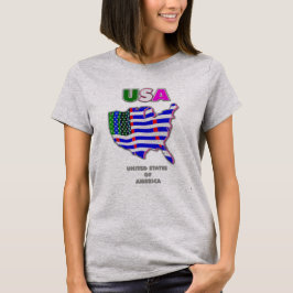 USA - Vereinigter Staat Amerika T-Shirt