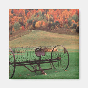 USA, Vermont, Bauernhof Magnet