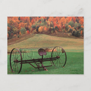 USA, Vermont, Farm. Postkarte