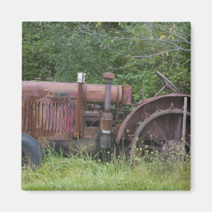 USA, Vermont, MANCHESTER: Antiker Landwirtschattra Magnet