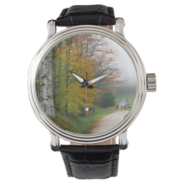 USA, Vermont. Zuckerhaus in der Nähe der Stadt Süd Armbanduhr (Vorderseite)