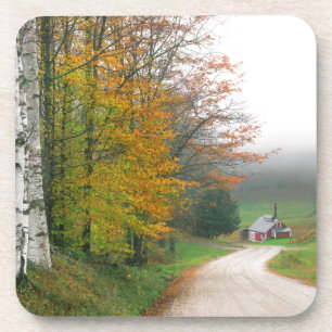 USA, Vermont. Zuckerhaus in der Nähe der Stadt Süd Untersetzer