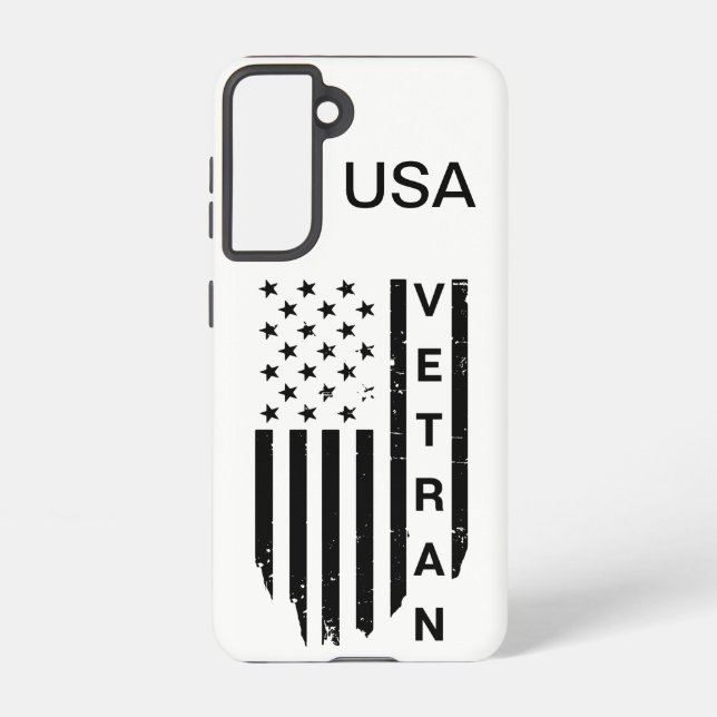 USA Veteran Phone Case Samsung Galaxy Hülle (Rückseite)