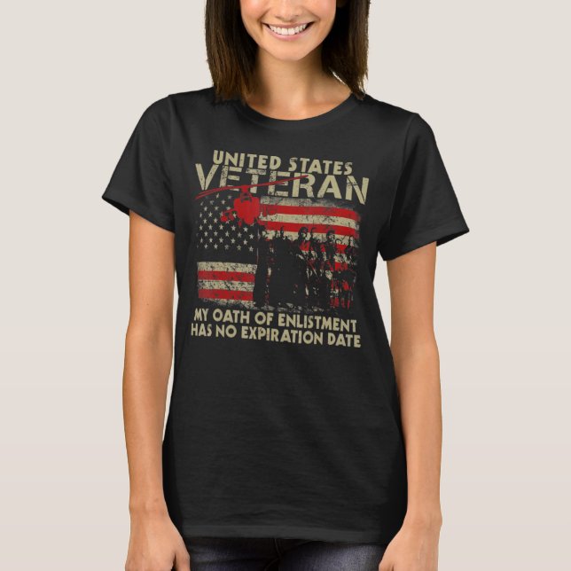 Usa Veteran T-Shirt (Vorderseite)