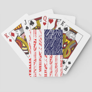 USA-Veteranen-Spielkarten Spielkarten