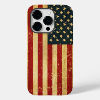 USA Vintag Grunge Flag Case-Mate iPhone 14 Pro Hülle