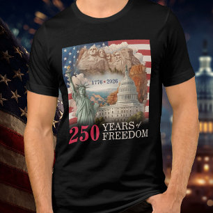 USA Vintage Amerikas Semiquincentennial 250 Jahre T-Shirt