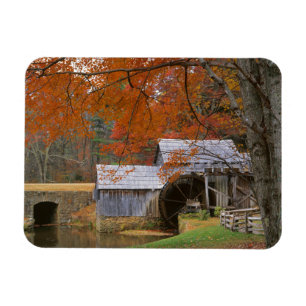 USA, Virginia, Blue Ridge Parkway, Herbst Magnet