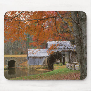 USA, Virginia, Blue Ridge Parkway, Herbst Mousepad
