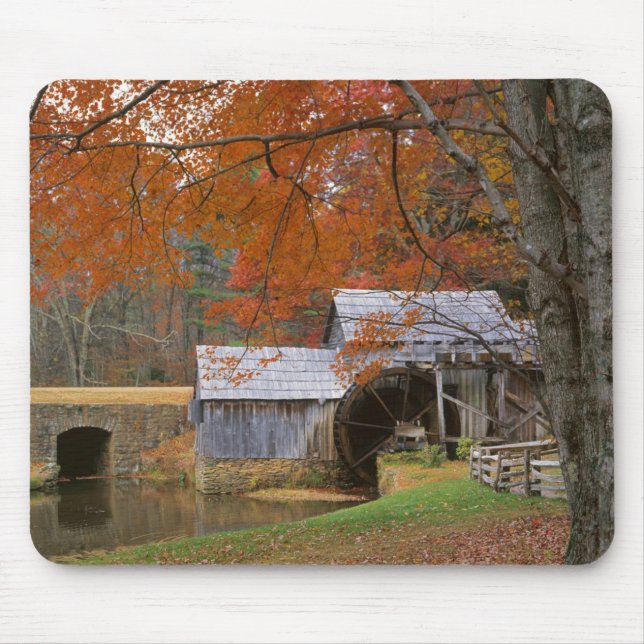 USA, Virginia, Blue Ridge Parkway, Herbst Mousepad (Vorne)