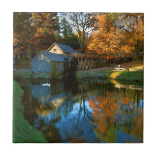 USA, Virginia, Blue Ridge Parkway, Mabry Mill Fliese