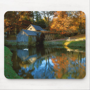 USA, Virginia, Blue Ridge Parkway, Mabry Mill Mousepad