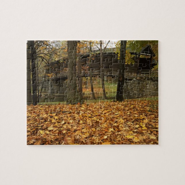 USA, Virginia, Covington, Humpback Covered Puzzle (Horizontal)