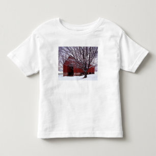 USA, Virginia, Fairfax County, Scheune und Ahorn Kleinkind T-shirt
