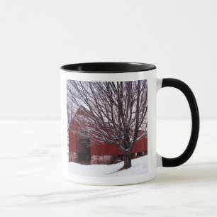 USA, Virginia, Fairfax County, Scheune und Ahorn Tasse