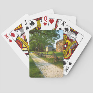 USA, Virginia, Fairfax County, Sully-Plantage Spielkarten