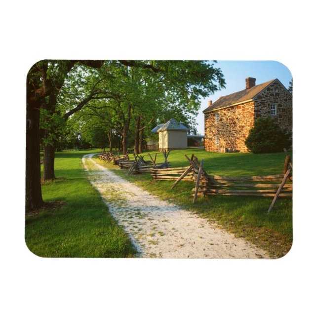 USA, Virginia, Landkreis Fairfax, Sully Plantation Magnet (Horizontal)