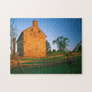 USA, Virginia, Nationales Schlachtfeld von Manassa Puzzle