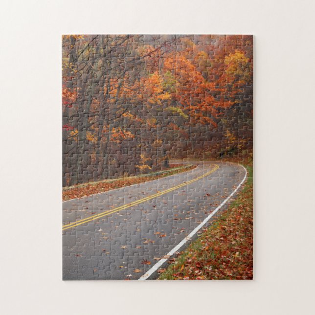 USA, Virginia, Shenandoah National Park, Skyline Puzzle (Vertikal)