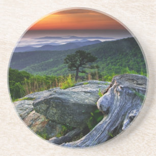 USA, Virginia, Shenandoah-Nationalpark. Getränkeuntersetzer