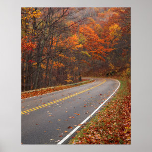 USA, Virginia, Shenandoah-Nationalpark, Skyline Poster