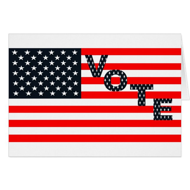 Usa Vote (Vorderseite (Horizontal))
