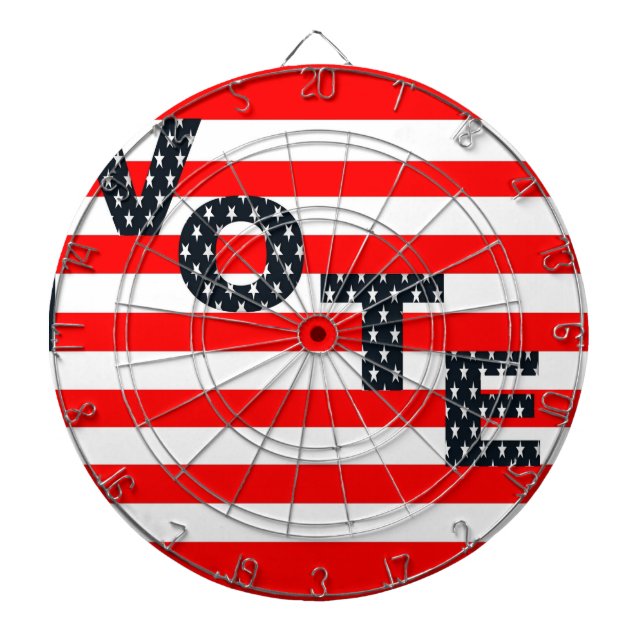 Usa Vote Dartscheibe (vorne)