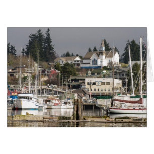 USA, Wa, Kitsap-Halbinsel. Malerische Stadt.