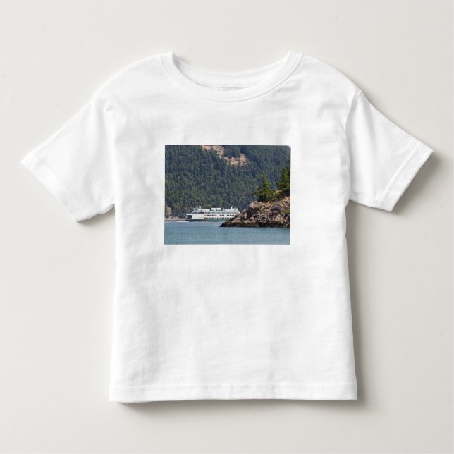 USA, WA.Washington Staat Ferries Kleinkind T-shirt (Vorderseite)