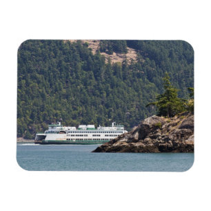 USA, WA Washington Staat Ferries Magnet