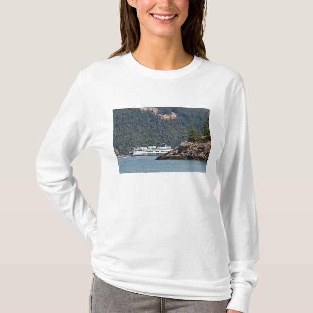 USA, WA.Washington Staat Ferries T-Shirt (Vorderseite)