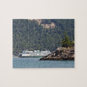 USA, WA. Washington State Ferries Puzzle
