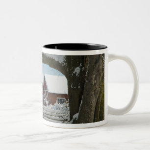 USA, WA, Whidbey Island. 2 Zweifarbige Tasse