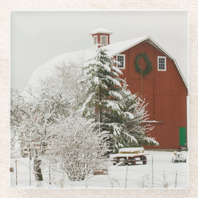 USA, WA, Whidbey Island Glasuntersetzer (Vorderseite)